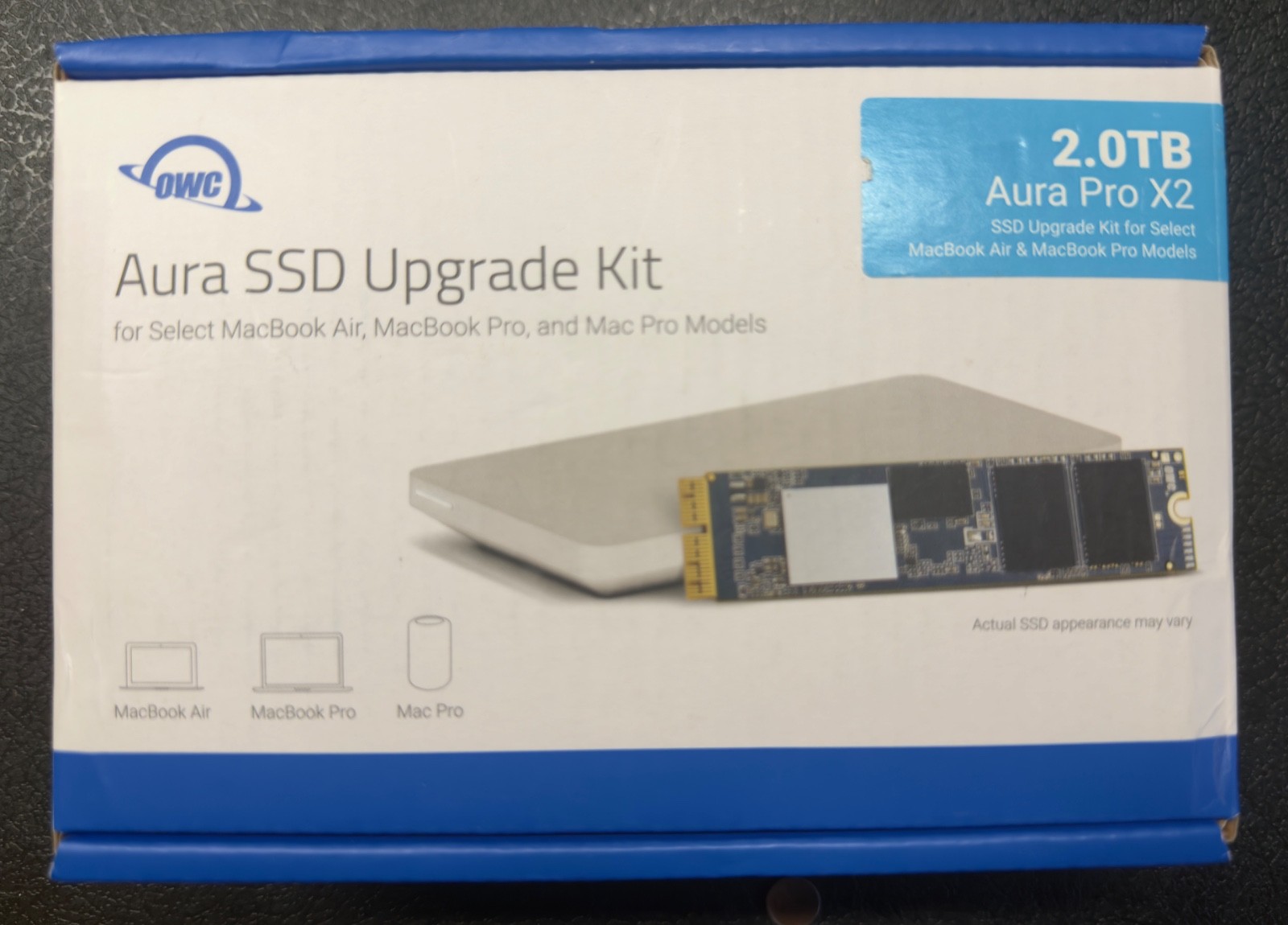 New OWC Aura Pro X2 2TB SSD