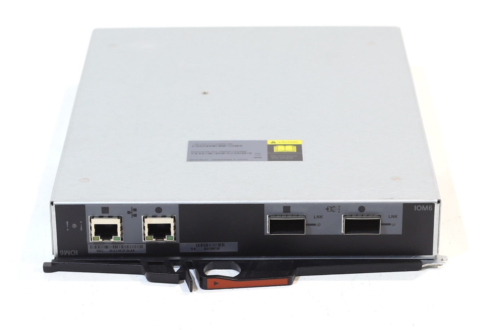 NetApp DS2246 6Gb/s SAS Controller Module P/N: 111-00690+B2 Tested Working