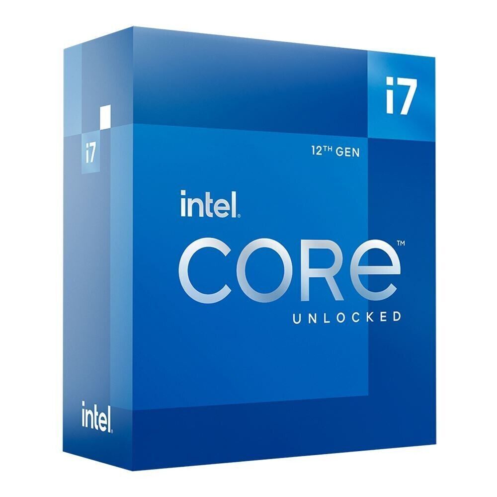 Intel Core i7-12700K Desktop CPU 12-Core 3.8GHz LGA1700 190W BX8071512700K