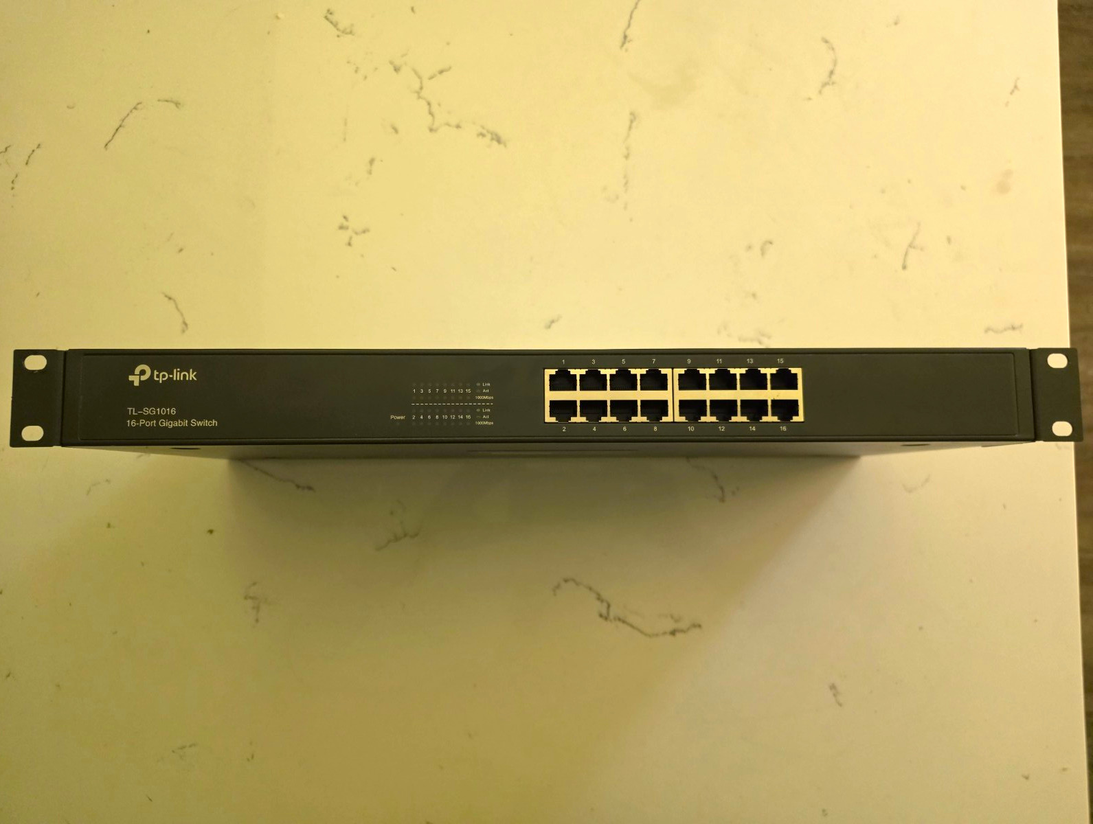 TP-Link TL-SG1016 16-Port Gigabit Switch + FREE Networking Bundle