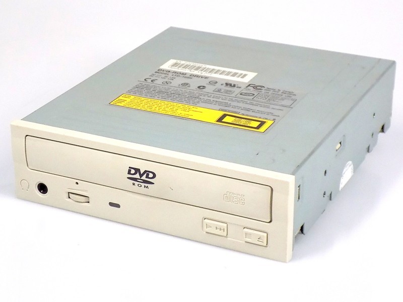JVC Lite-On LTD-165H IDE ATAPI P-ATA CD±RW DVD±RW DL Drive Beige Bezel Retro