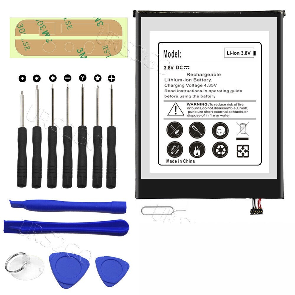 Repair Tools+Upgraded 4100mAh Battery For Alcatel A30 Tablet 9024W 8.0" TLP040J1