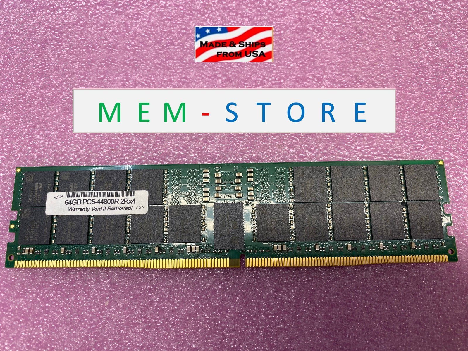 370-BBRN 58F8N Dell Compatible 64GB DDR5 5600MHz 2Rx4 ECC RDIMM RAM Memory