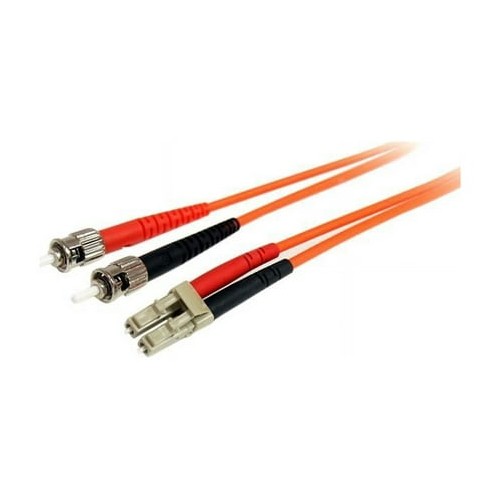 Startech FIBLCST1 1M MULTIMODE FIBER OPTIC CABLE OM1 LC/ST 10G LSZH FIBER CABLE