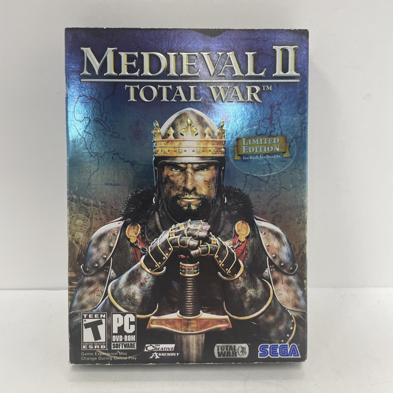 Medieval II Total War Limited Edition Soundtrack, World Map - PC DVD-ROM 2006
