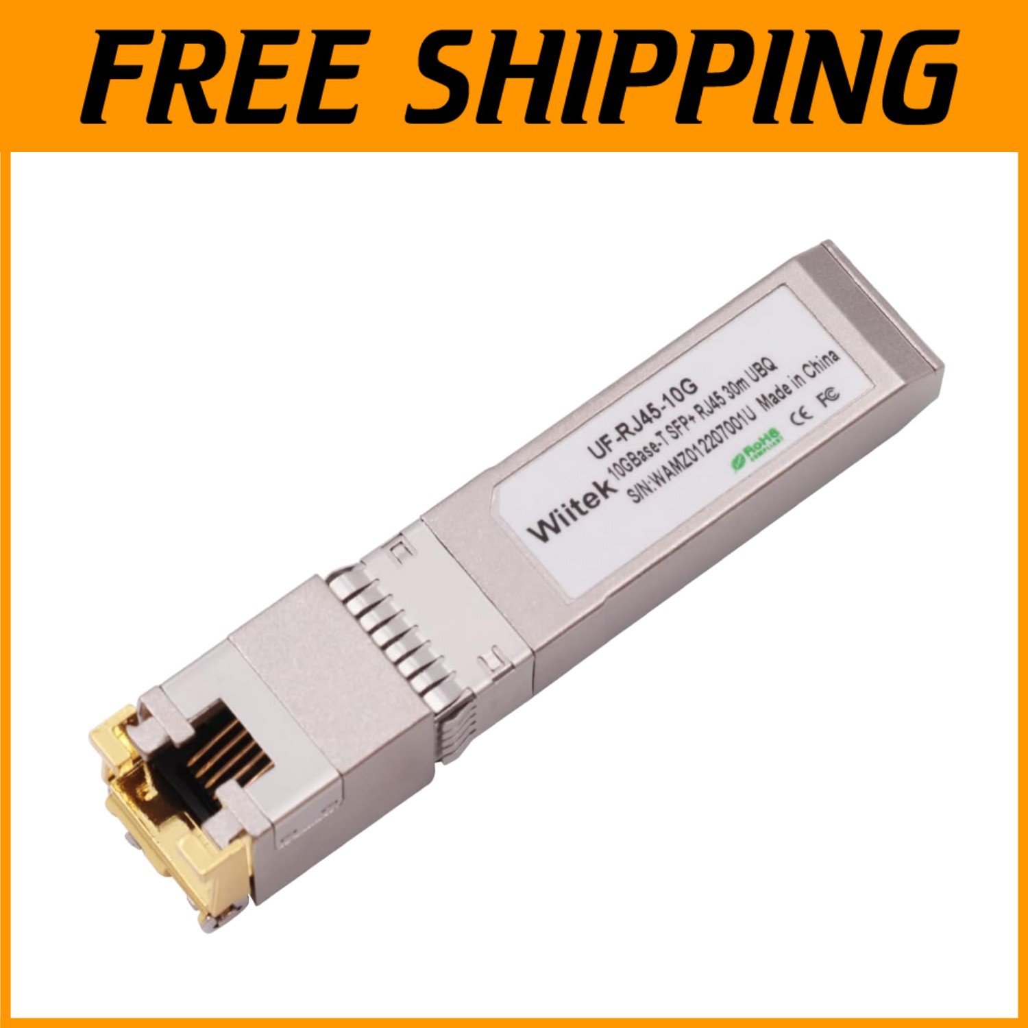 10G Ethernet Copper SFP+ Transceiver - 30m$%