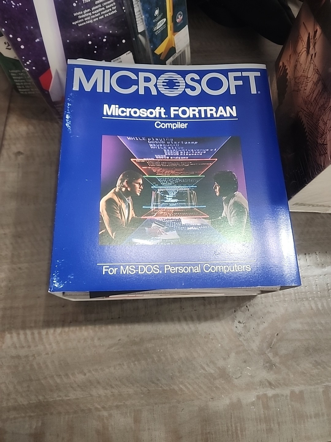 Vintage Microsoft FORTRAN Compiler, used but great condition 