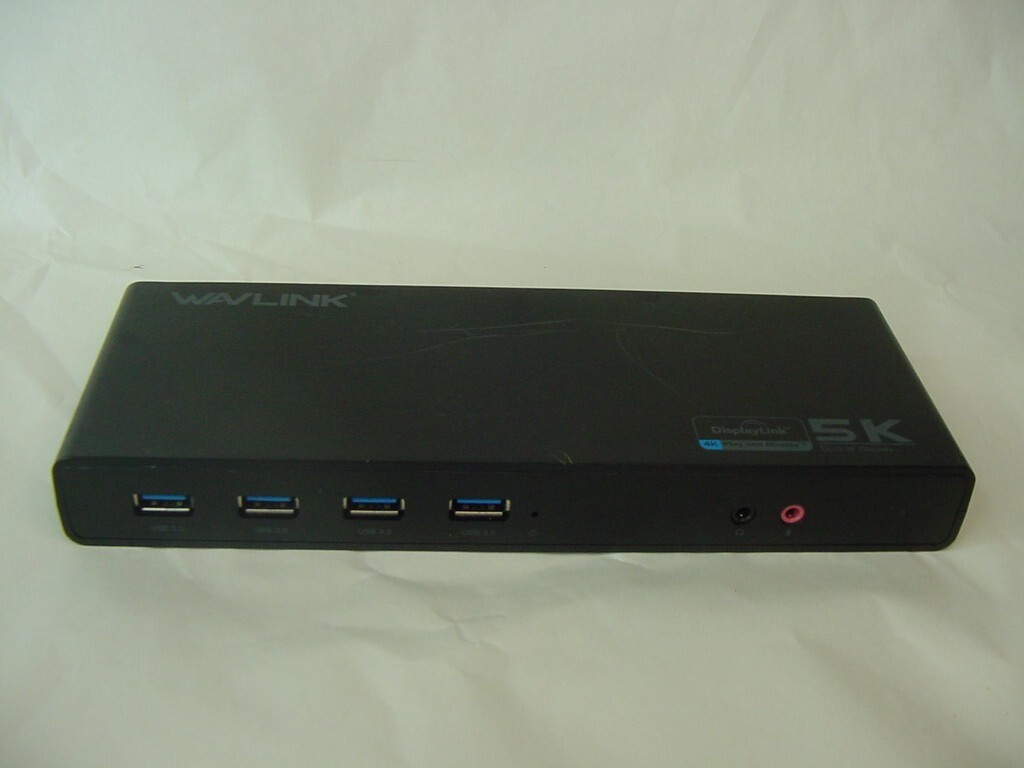 WAVLINK USB-C ULTRA 5K UNIVERSAL DOCKING STATION - NO POWER CORD INCLUDED