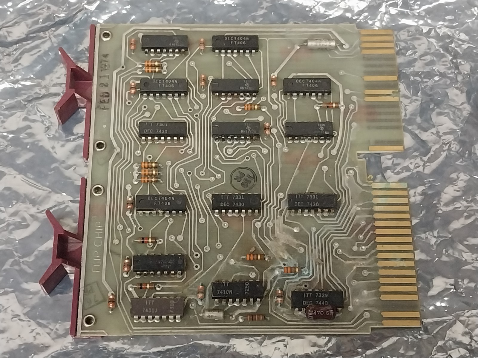 Nice DEC Digital M7712 Module DECwriter I Control Logic B / Old Vintage Computer