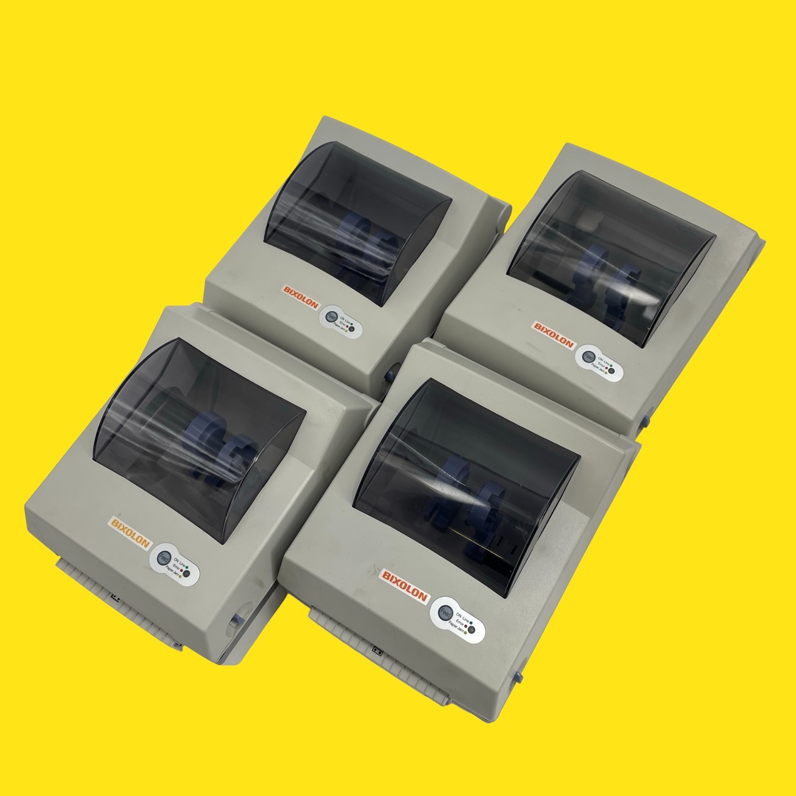 x4 FOR PARTS Bixolon SRP-770III Direct Thermal Label Printers #5686 z52b9