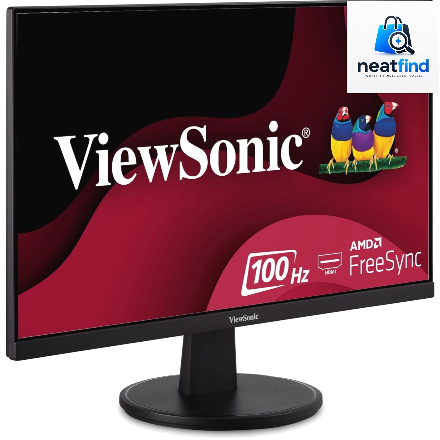 VA2247-MH 22 Inch 1080p Monitor, 100Hz Refresh Rate with FreeSync for Smooth ...