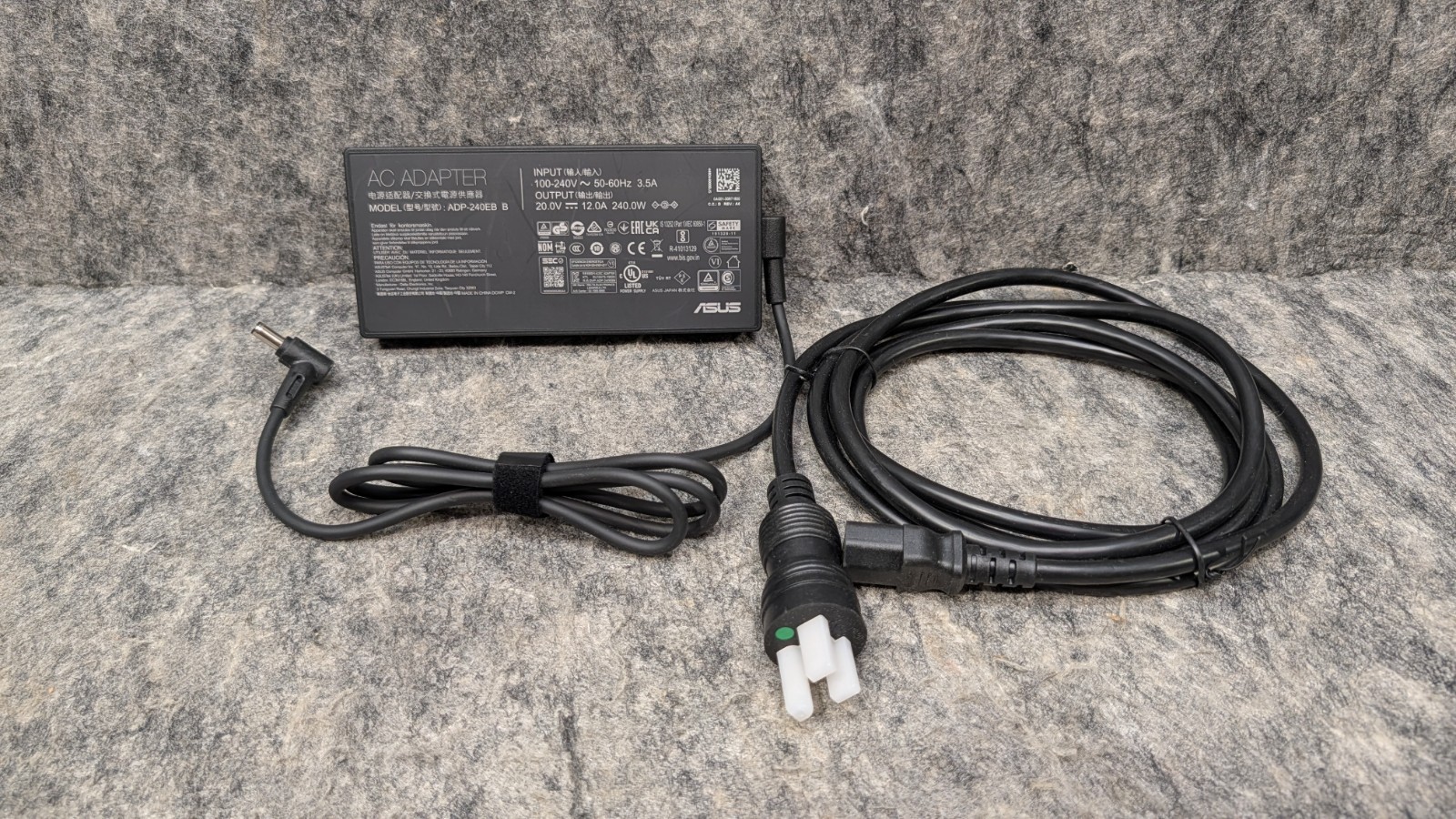ASUS ROG Power Adapter ADP-240EB B 19.5V 12.3A Black Laptop Charger