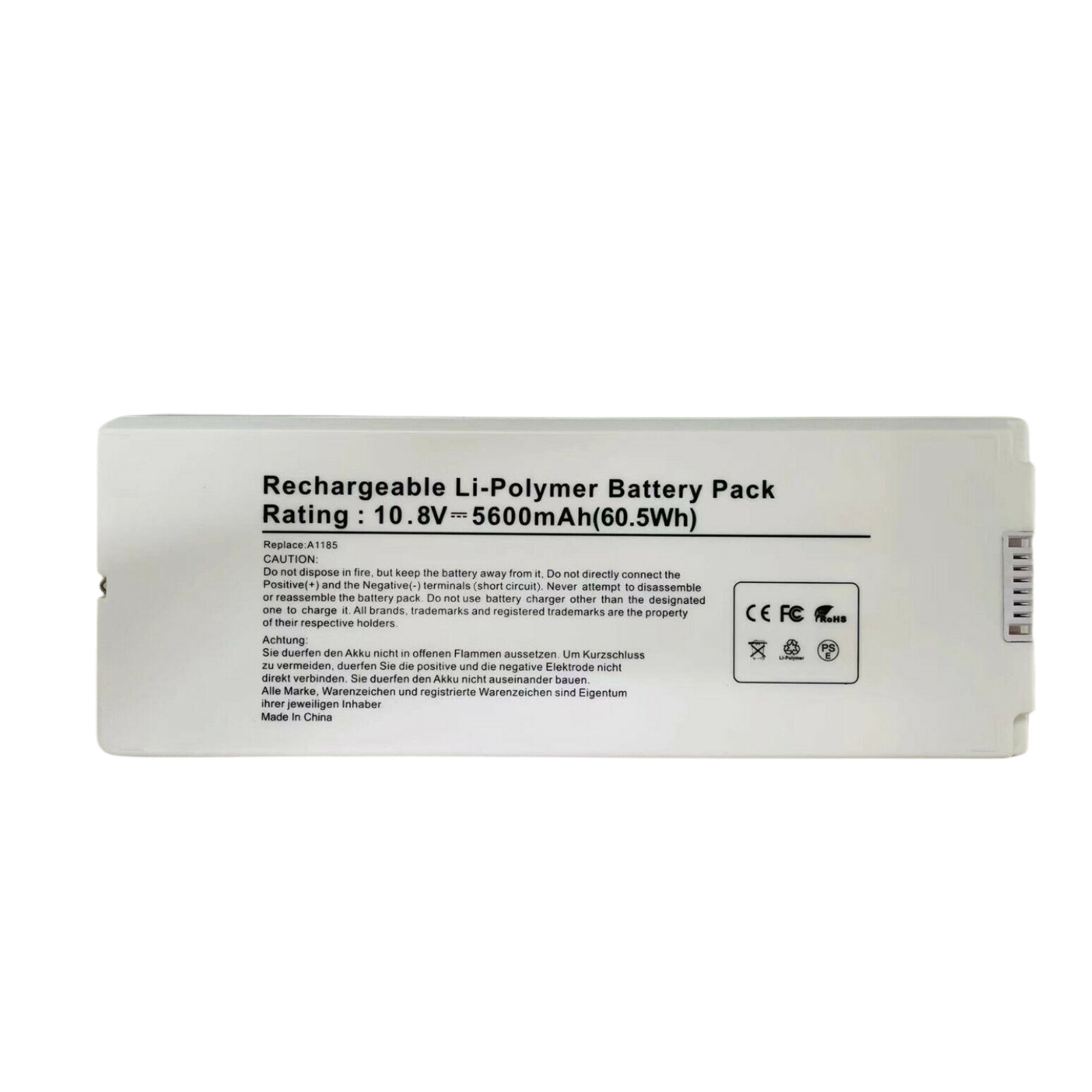 A1185 Battery for Apple MacBook 13 inch A1181 (2006 2007 2008 2009) MA566 MA561