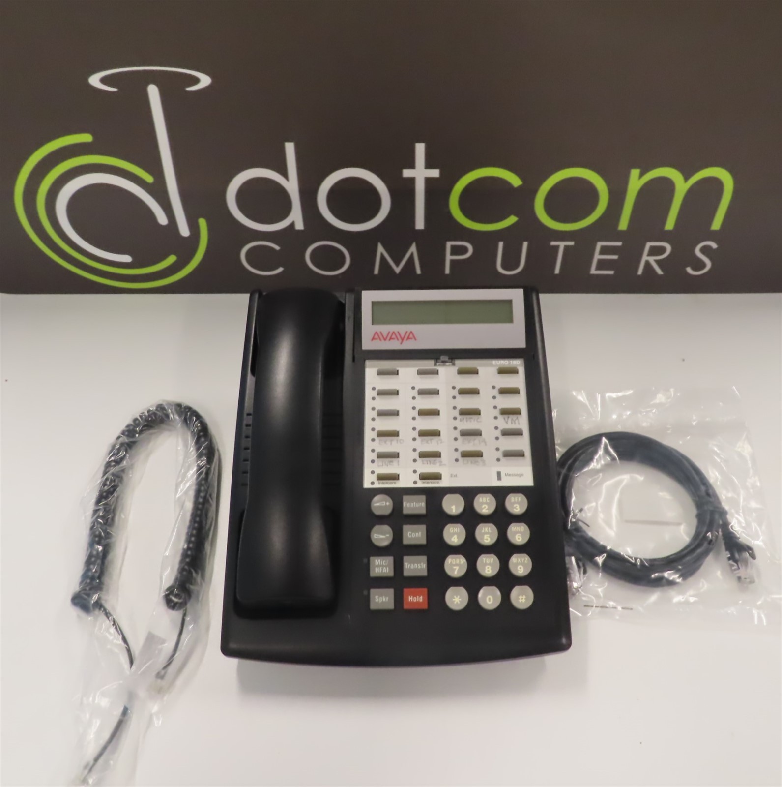 Avaya Lucent Partner 18D Black Display Phone Warranty Series I Euro Tested
