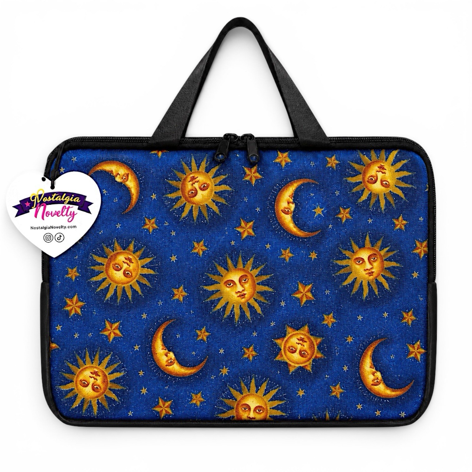 VTG Inspired 90’s Celestial Sun Moon Backpack Whimsigoth decor Y2K