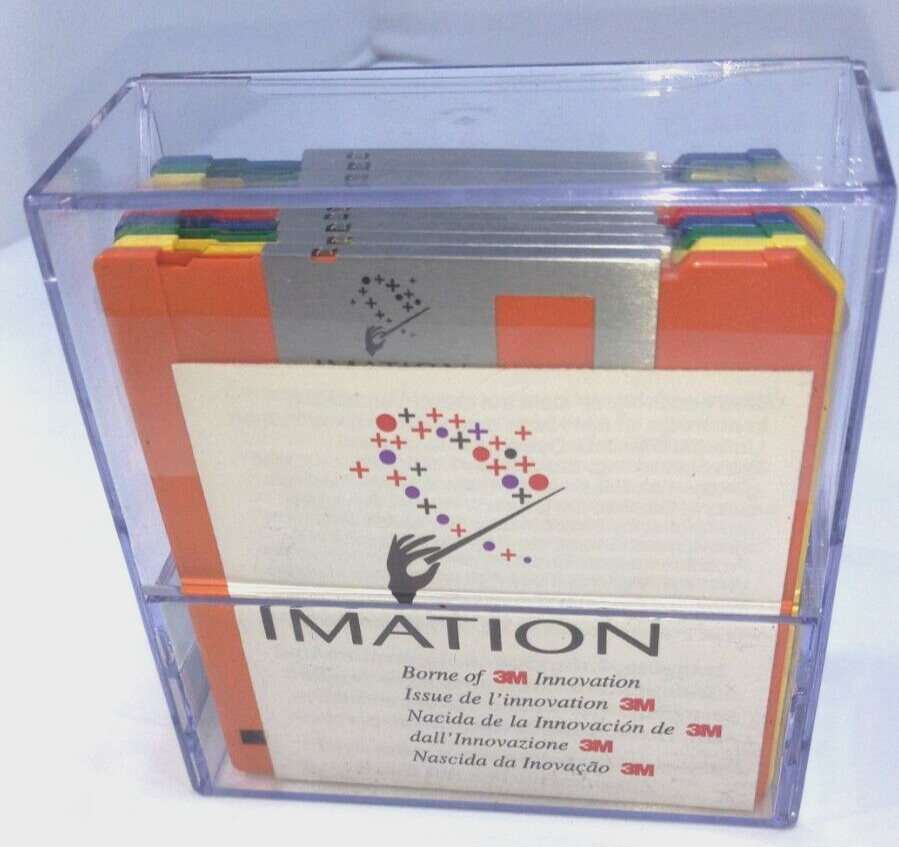 3M~Imation~Double Density~Diskettes~3.5"~Double Sided - 00234 (Pack of 9)