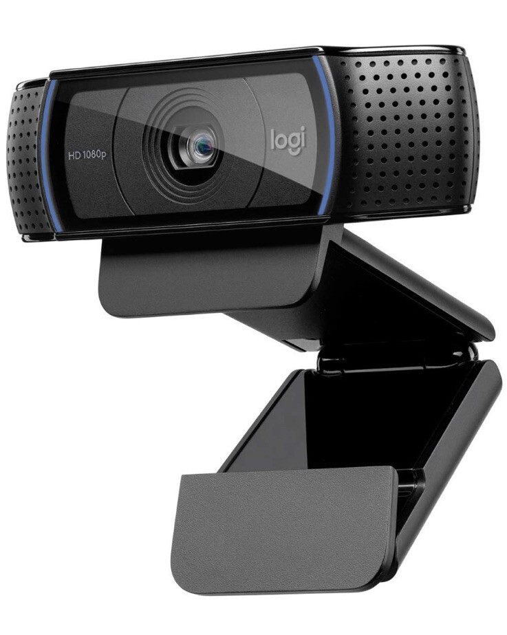 Logitech C920x Pro HD Webcam Black New  Work From Home Professional