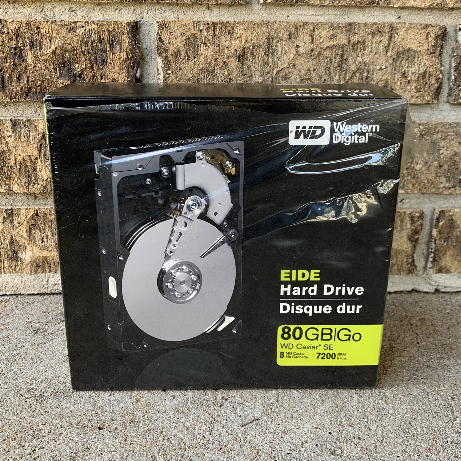 Western Digital Hard Drive 7200 RPM 8MB  Cache 80 Gigabytes Open Box