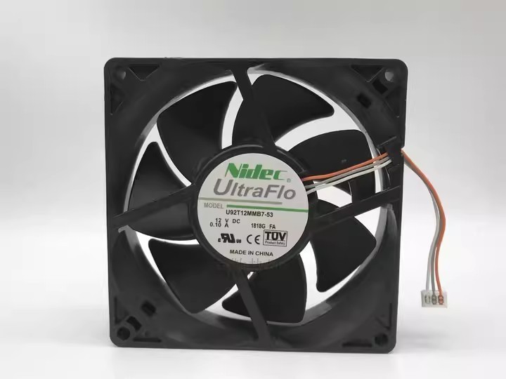 1PCS Nidec 9CM 12V 0.10A 9025 U92T12MMB7-53 Projector Cooling Fan