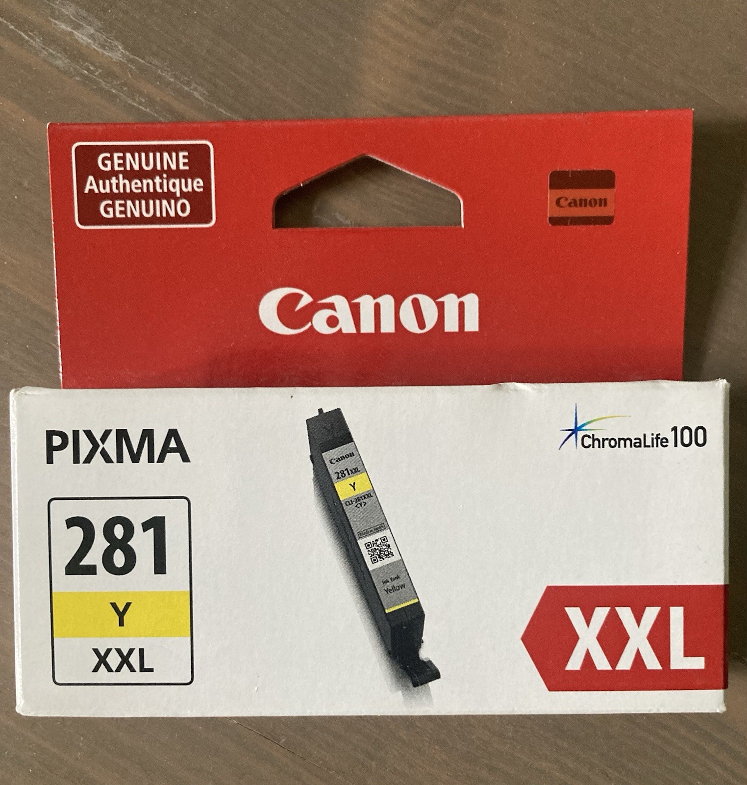 CANON Pixma 281Y XXL Super High Capacity YELLOW Ink Cartridge Brand New Sealed