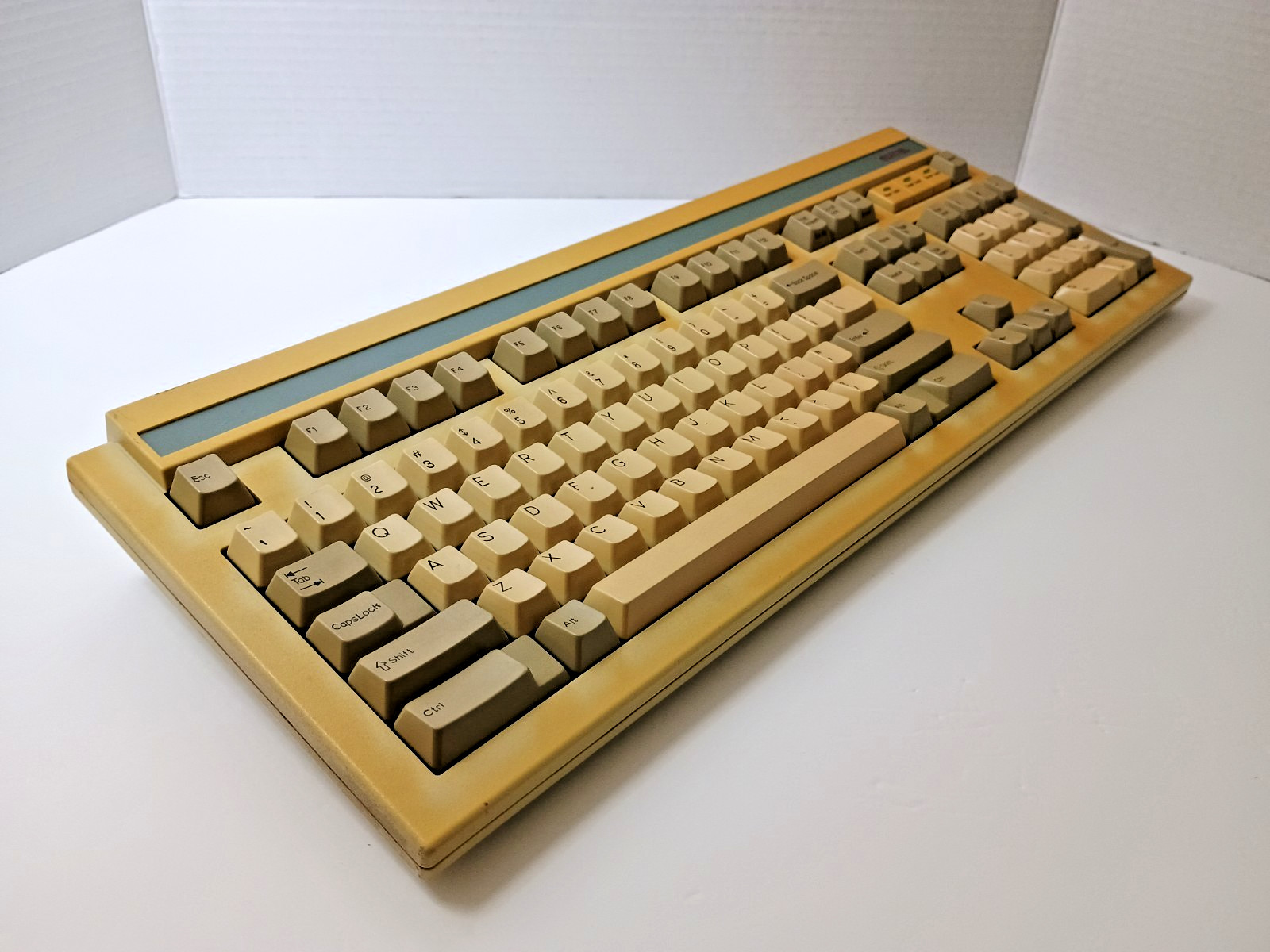 RARE Vintage CONTEL Mechanical Business Systems Workstation Keyboard - 1980s