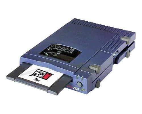 Iomega Zip 100 Plus Parallel and SCSI Drive Kit with Data Cable & AC Adapter