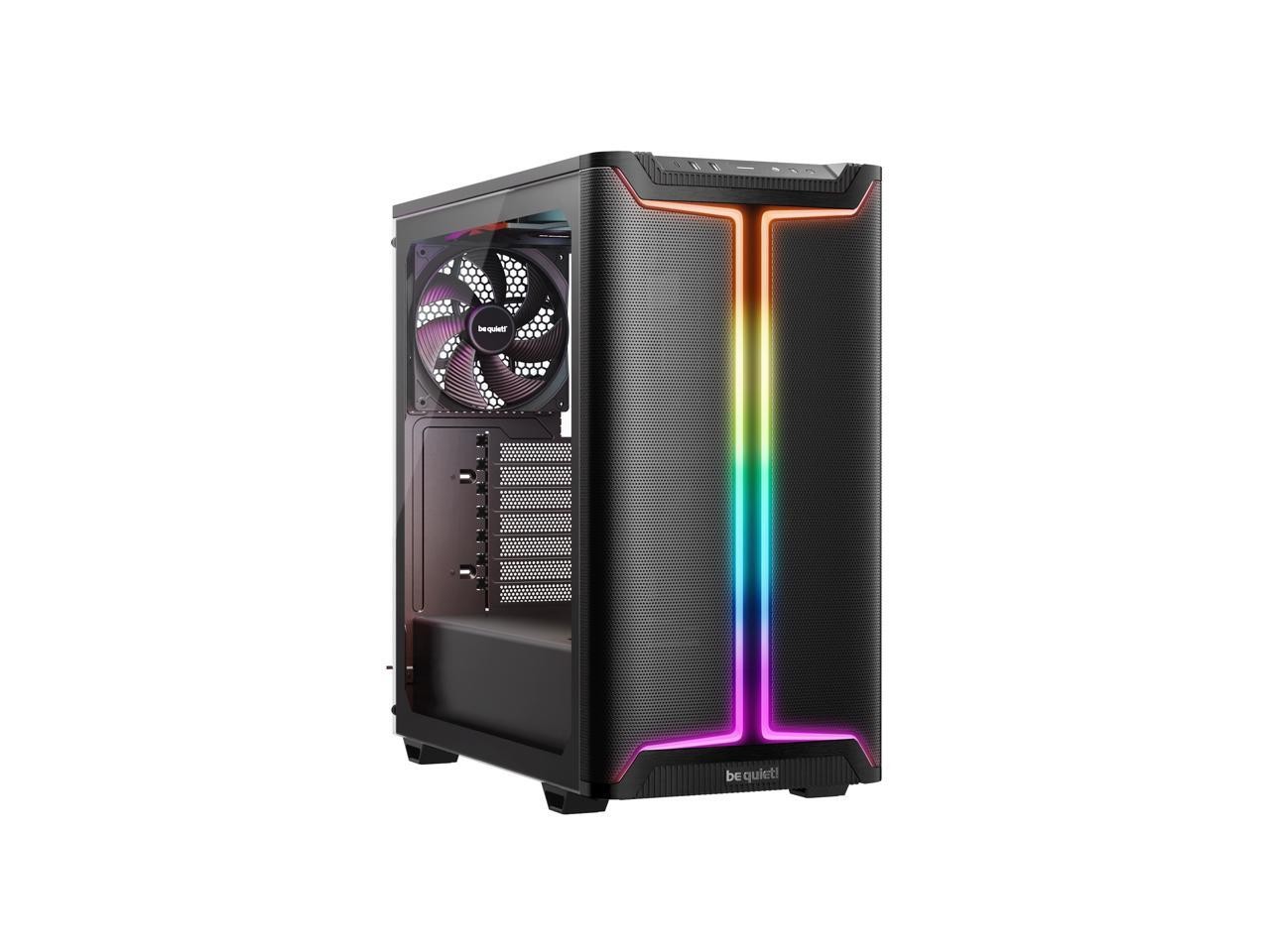 be quiet PURE Base 501 DX BGW76 Black ABS / Steel / Tempered Glass ATX Mid