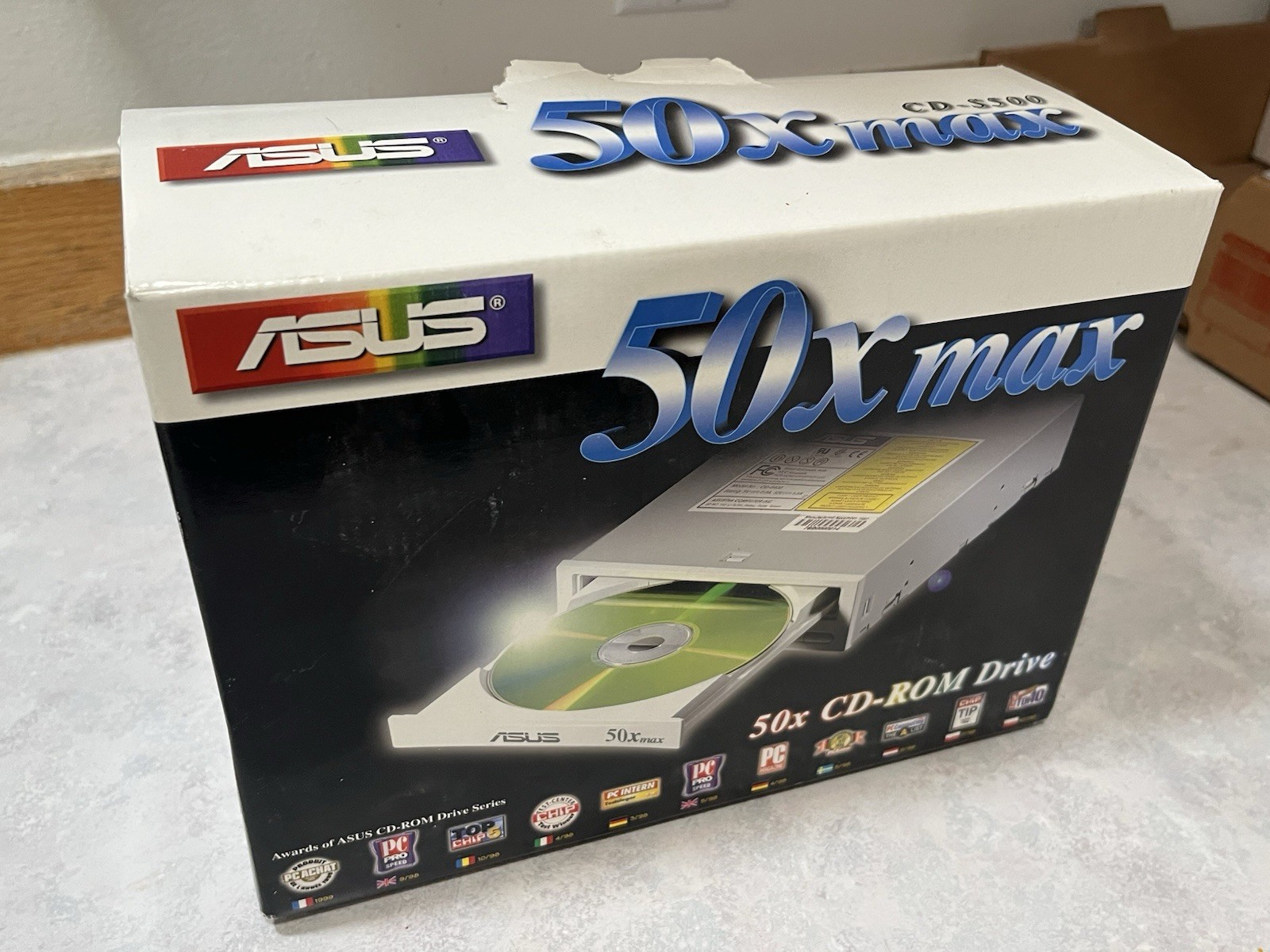 ASUS 50X MAX CD-S500R CD-ROM DRIVE CD50A NEW OPEN BOX