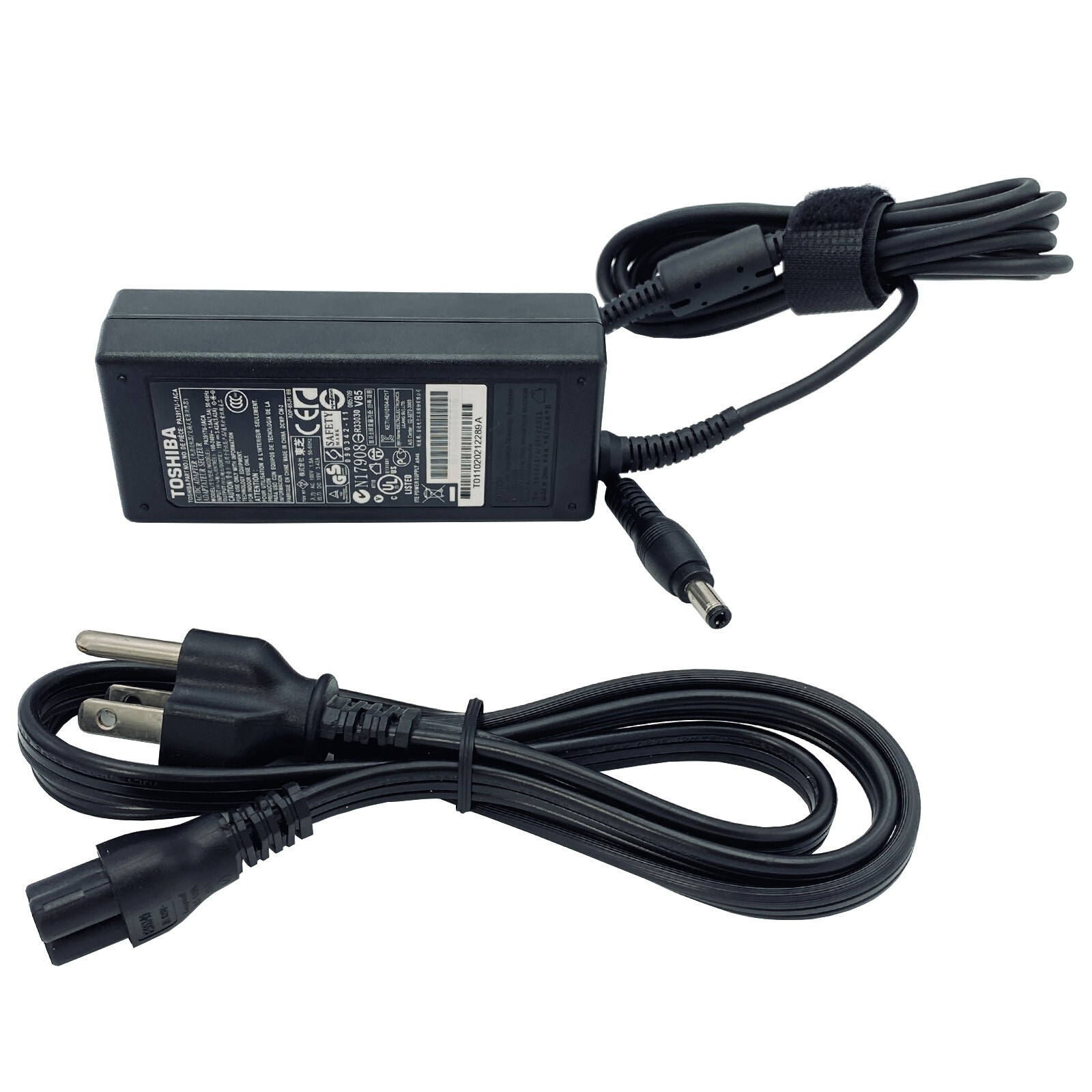 NEW Original Toshiba AC Adapter PA3917U-1ACA 19V 3.42A 65W OEM 5.5x2.5mm