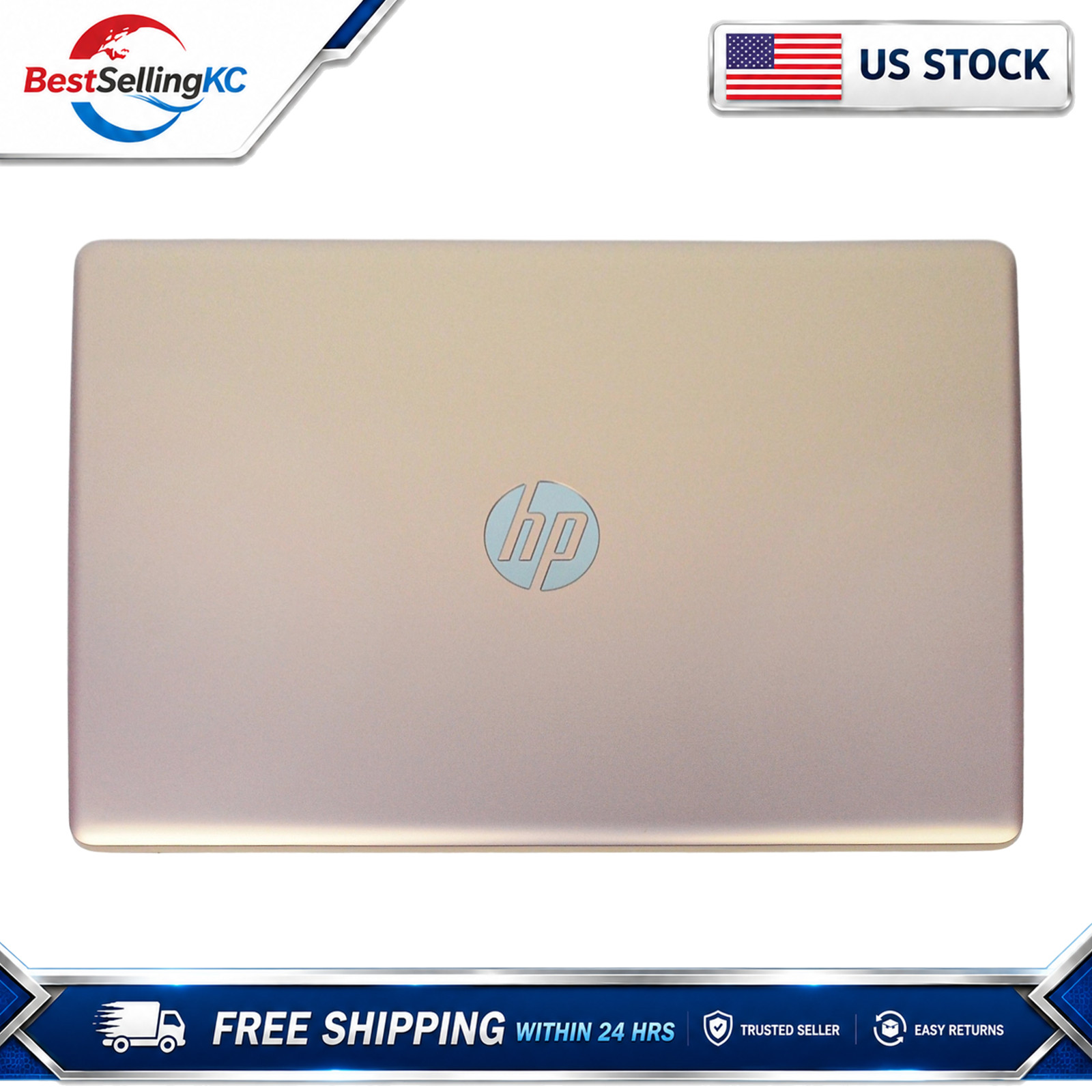 Rose Gold LCD Back Cover for HP Pavilion 17-BY 17BY 17-CA 17T-BY L25489-001