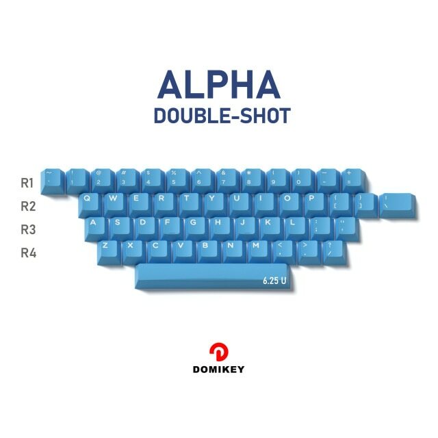 Domikey Singlechip Keycaps Cherry Profile For Custom Mechanical Keyboard