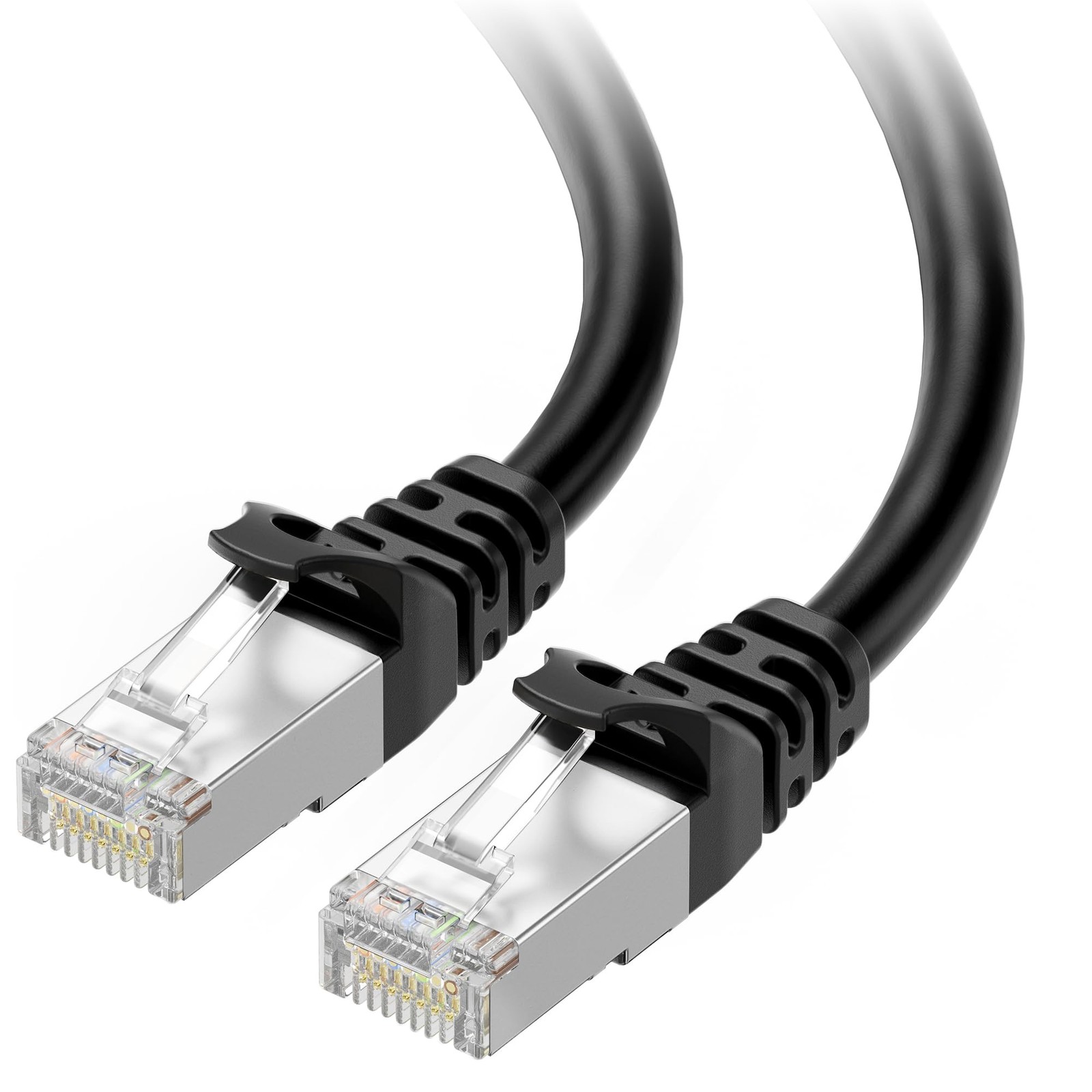 Cable Matters 10Gbps Snagless Shielded Cat 6A Ethernet Cable  50ft, Cat 6A Ca...