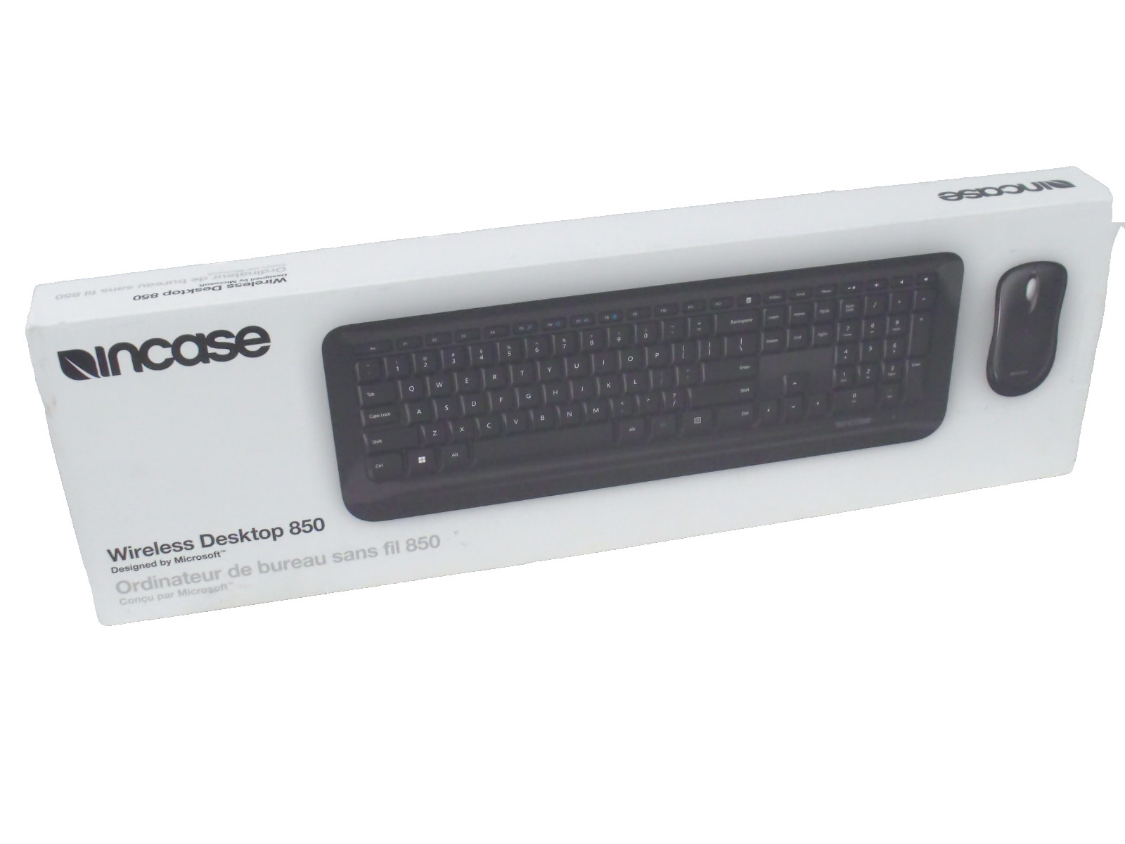 Incase Desktop 850 Keyboard & Mouse Combo with Wireless AES 128-Bit Encryption
