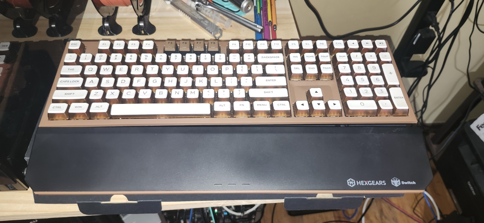 Hexgears X5 Wireless Mechanical Keyboard with Kailh BoxSwitch Computer Keyboard