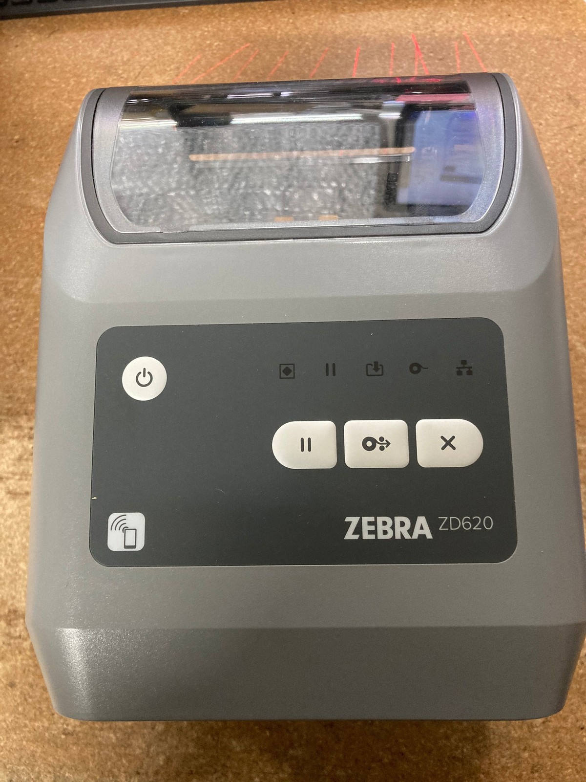 Zebra ZD620t Thermal Transfer Desktop Printer - Great Condition