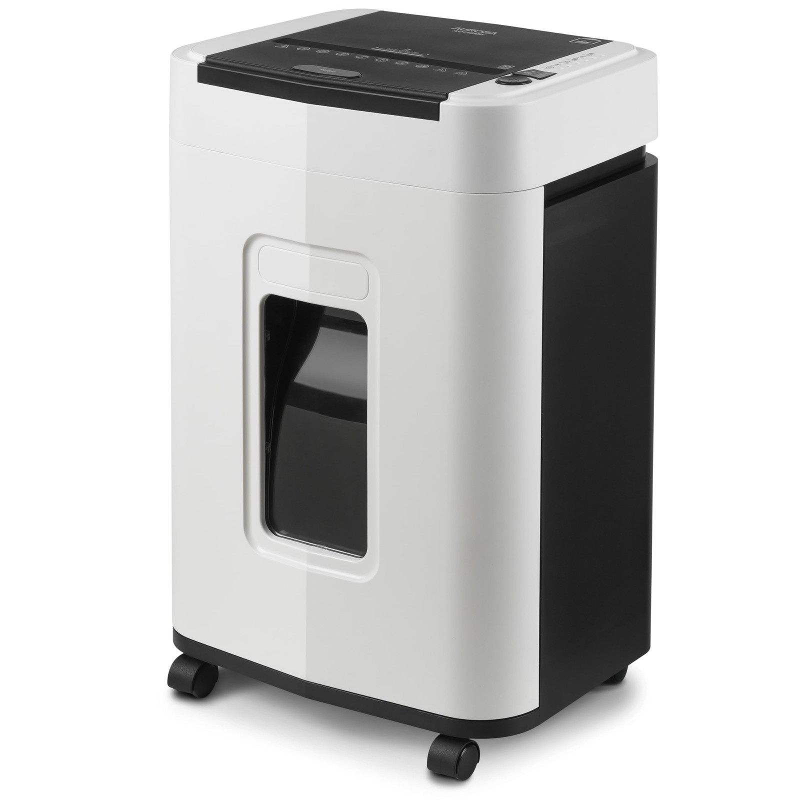 Paper Shredder 150 Sheet Auto Feed Micro Cut 6.3 Gallon AU155MB P-4 Aurora High