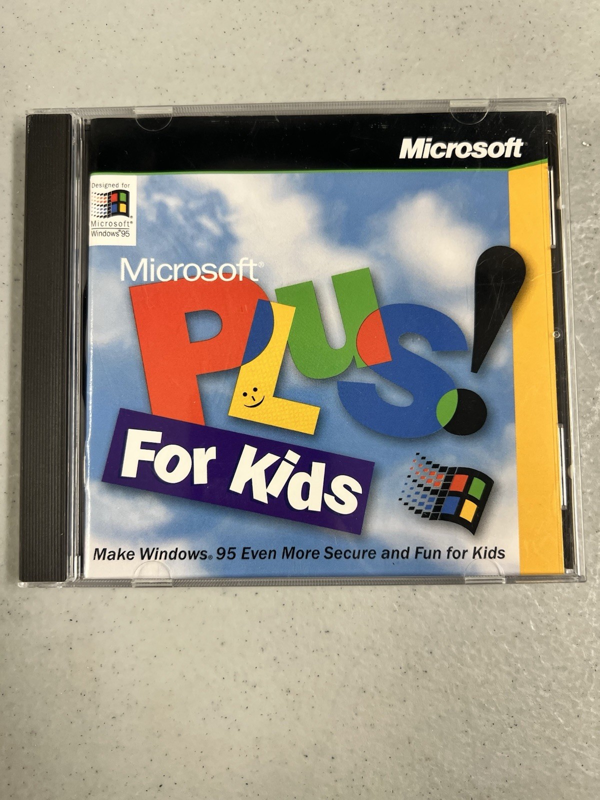 Microsoft Plus For Kids – Windows 95 addon [Paint It, sounds/themes] Plus IE3