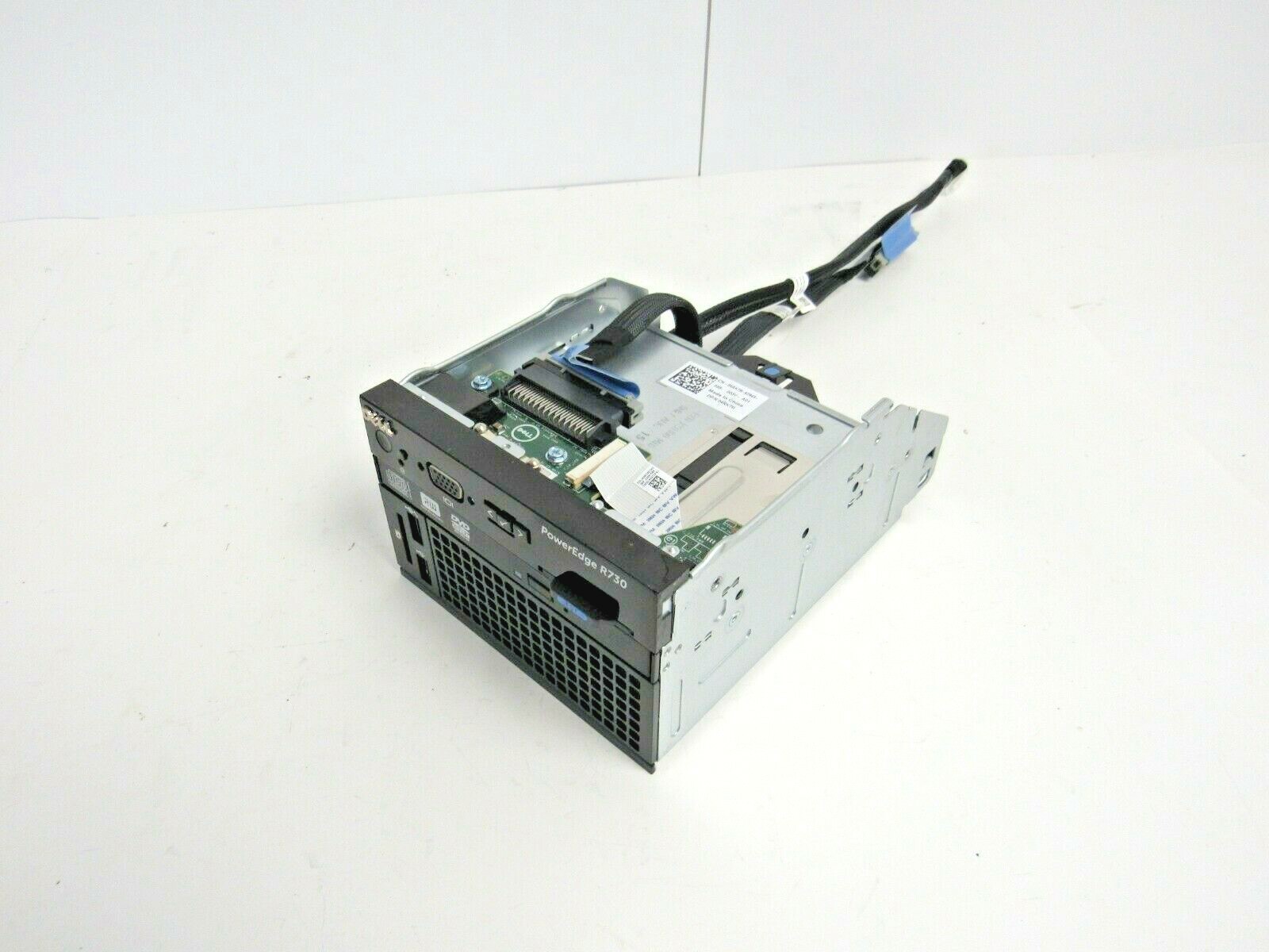 Dell 4RK7R PowerEdge R730 Front I/O Power Panel  Module w/ Optical Drive  54-3