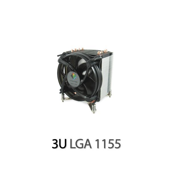 Dynatron K17 3U CPU Cooler Heatpipes, Intel LGA 1155 / 1156, i7, Xeon, Socket H2