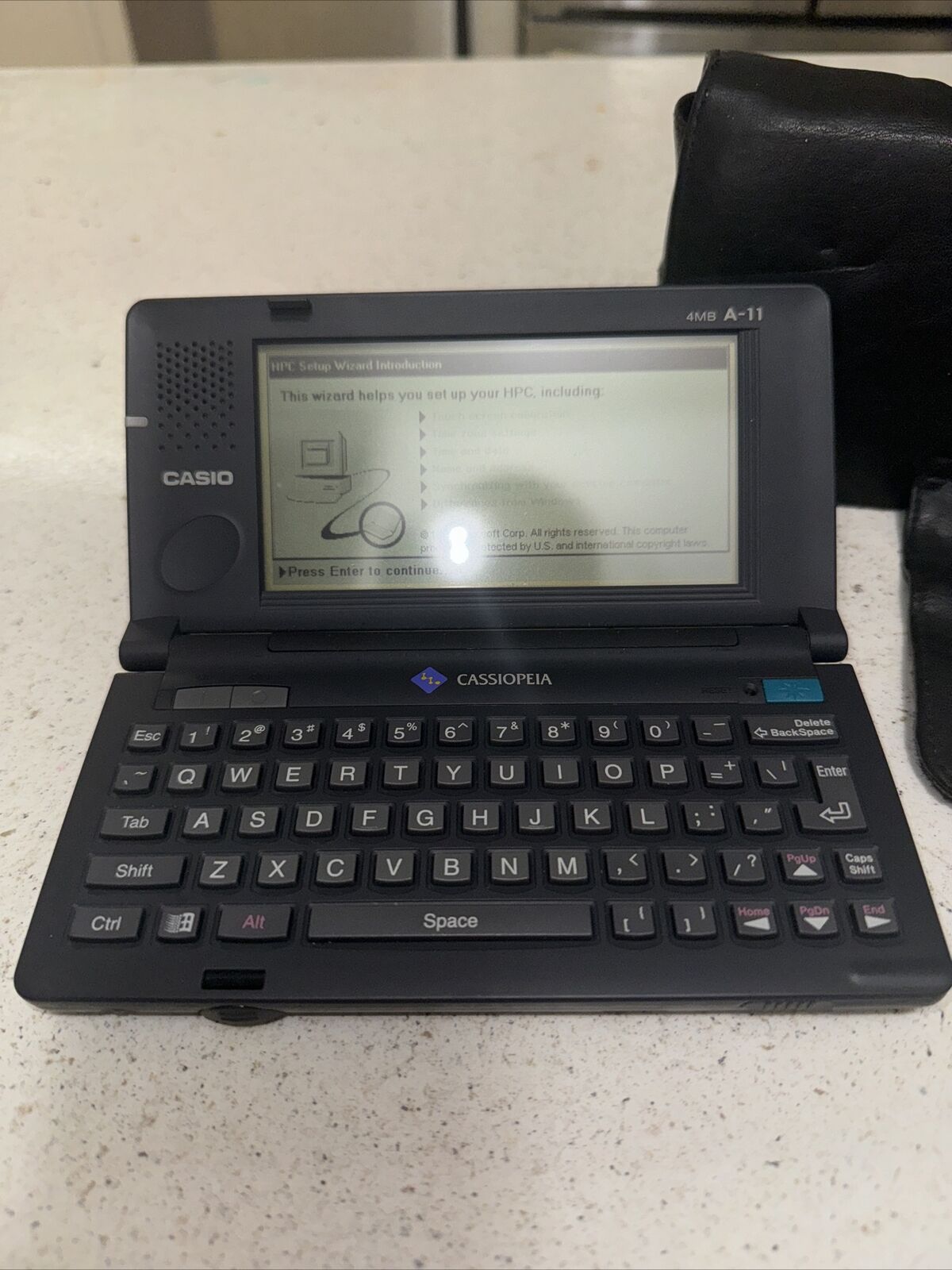 Cassiopeia A-11 4MB - RARE Vintage PDA / Pocket Computer - Casio - Windows CE