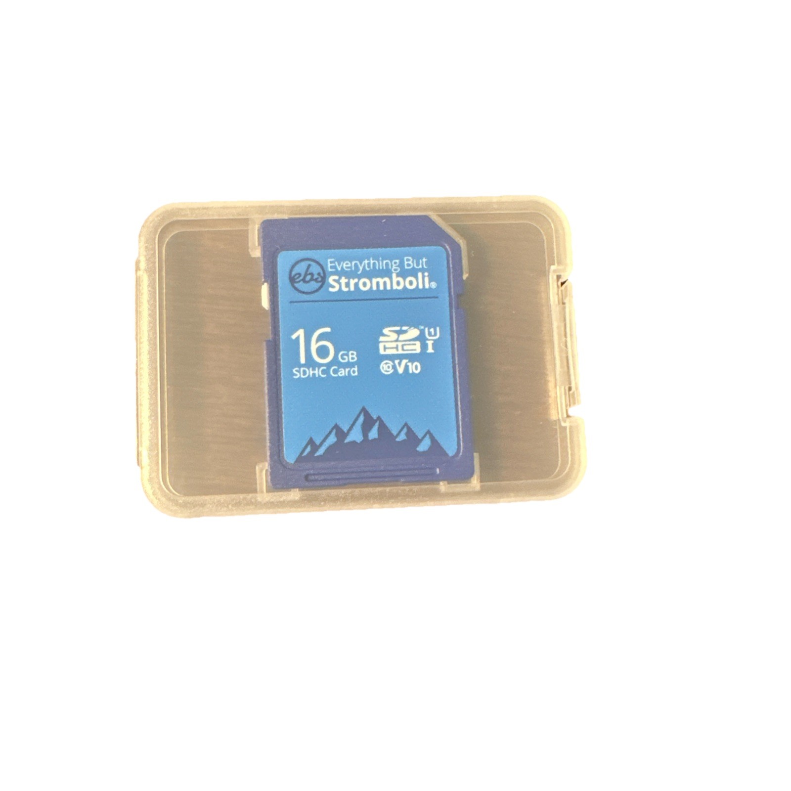 Everything But Stromboli 16GB SD Card Speed Class 10 UHS-1 U1 C10 