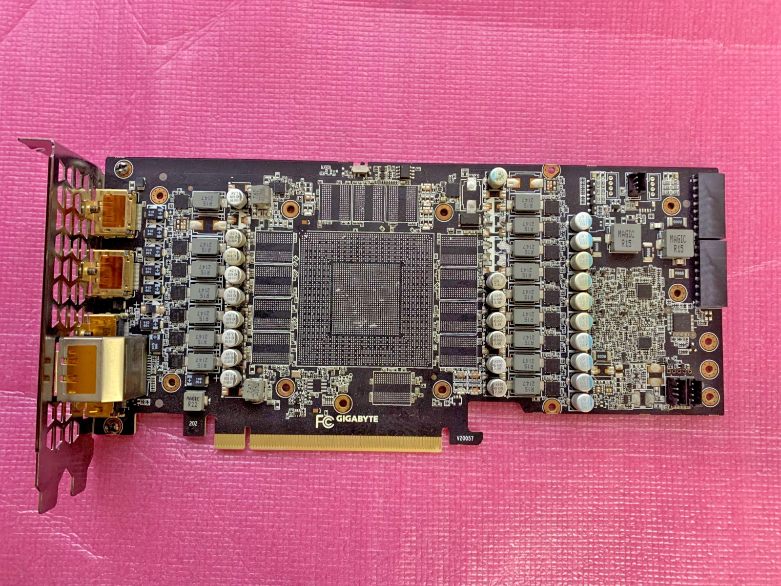 (FOR PARTS) Gigabyte GeForce RTX 3080 GPU Board  (No Core & VRAM) **AS IS**