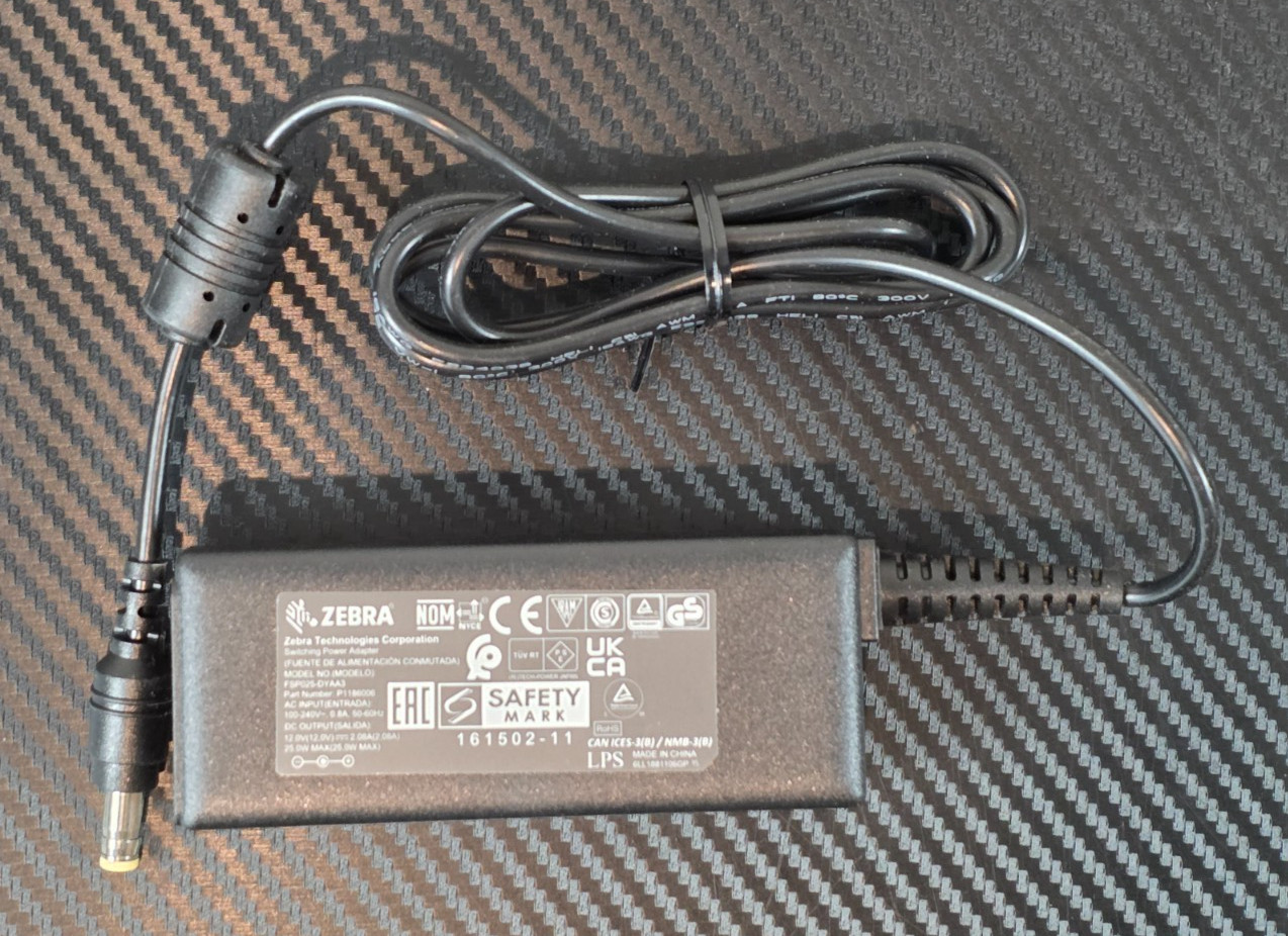 Zebra 25W FSP025-DYAA3 AC Power Supply for QLn220 QLn320 QLn420