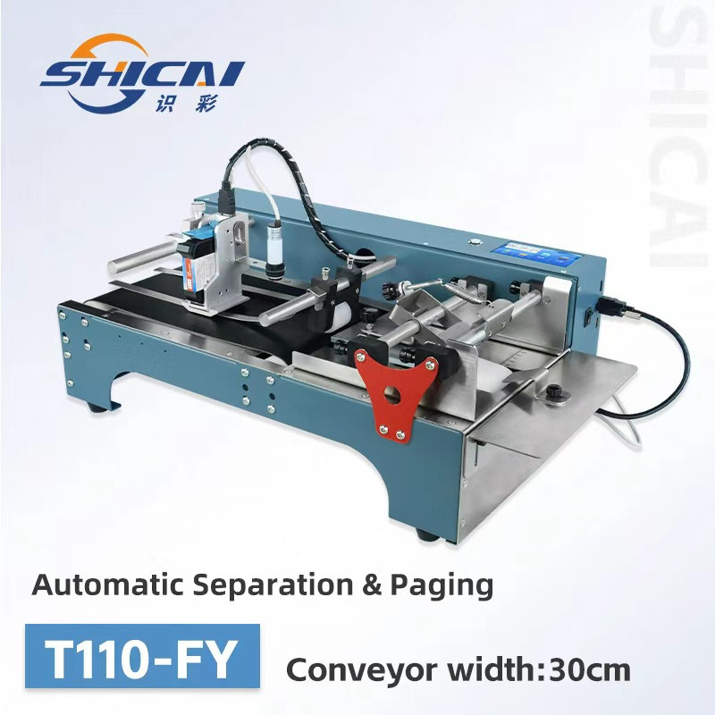 Automatic Paging Inkjet Printer for Bag Carton Label Card Date Barcode QR Coding