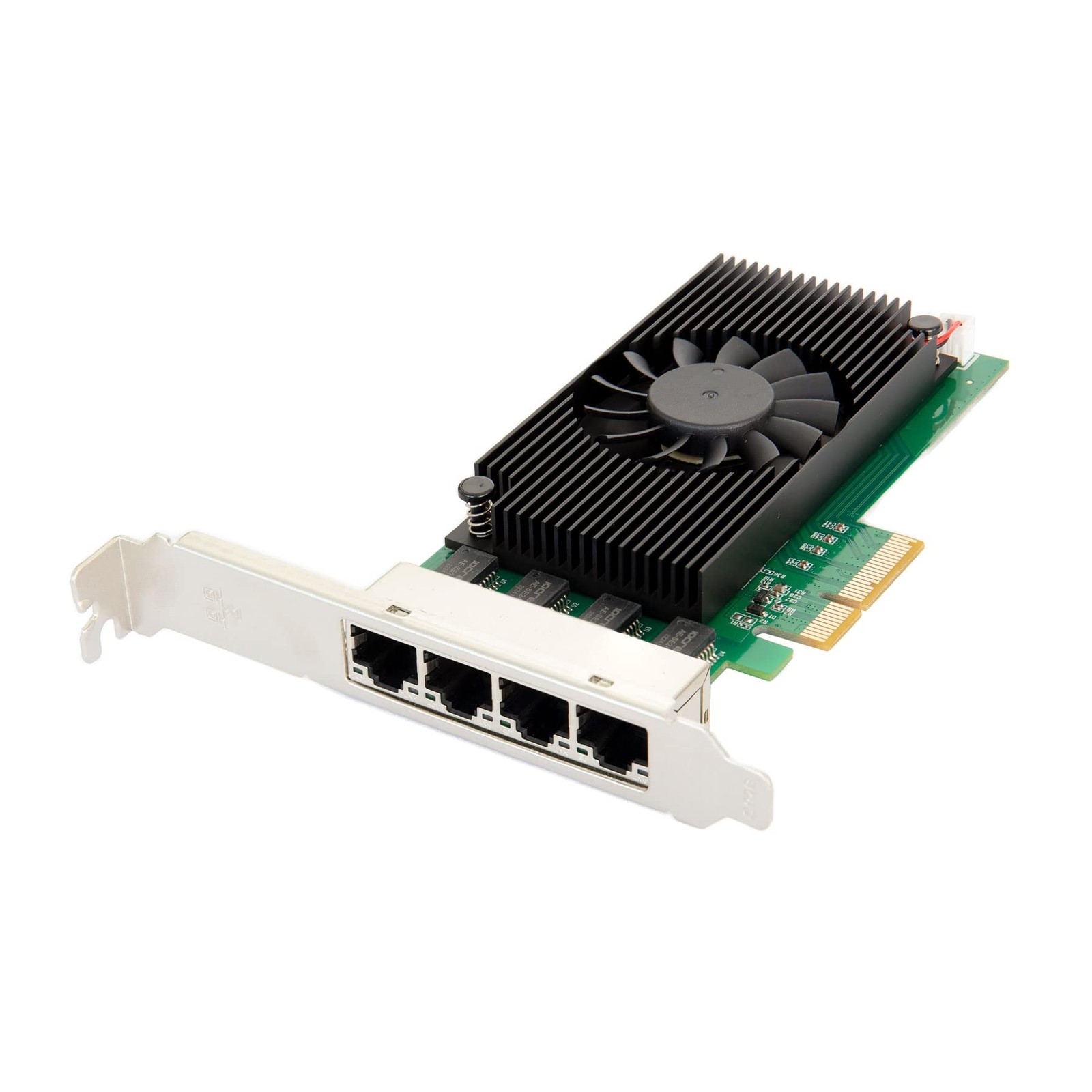Quad 2.5 Gigabit Ethernet Network Expansion Card RJ45 Adapter Low Profile