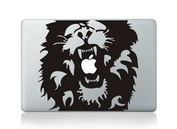 Lion King Of Jungle Sticker Viny Decal Cover Macbook Air/Pro/Retina 13"