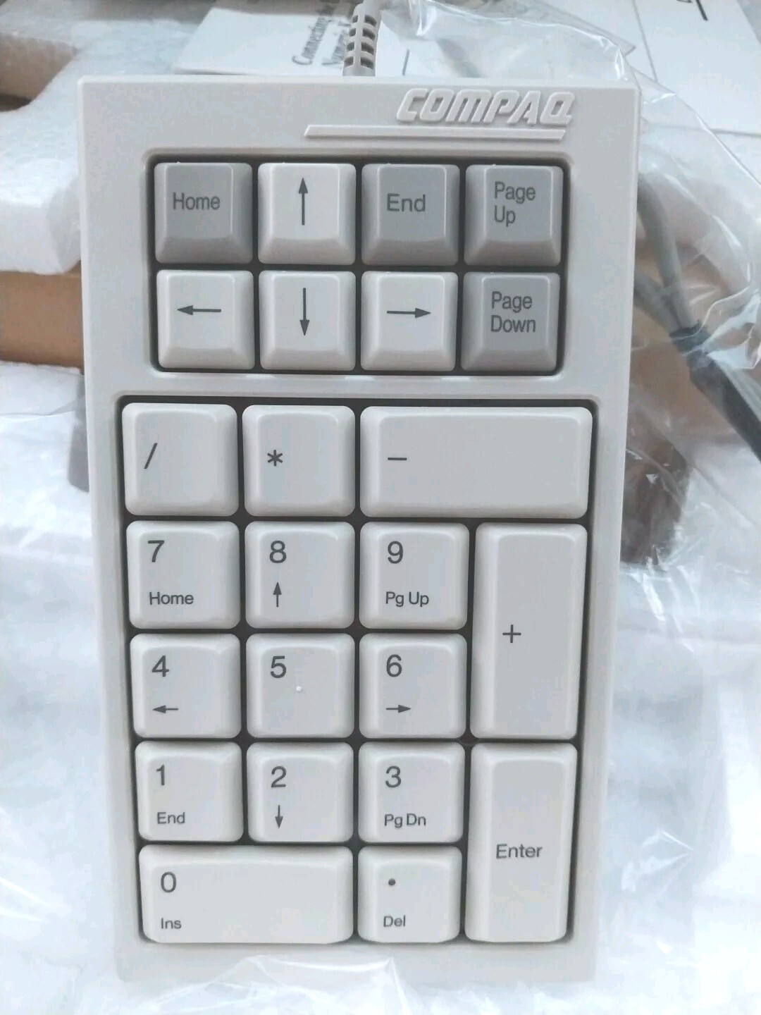 Compaq Numeric Keypad Series 2697 New In Box Vintage Pn 117092-001