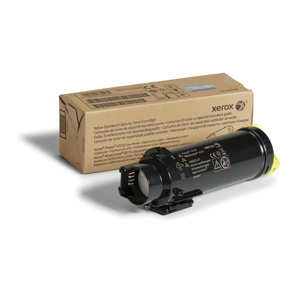XEROX 106R03475 Genuine Yellow Standard Capacity Toner Cartridge Workcentre