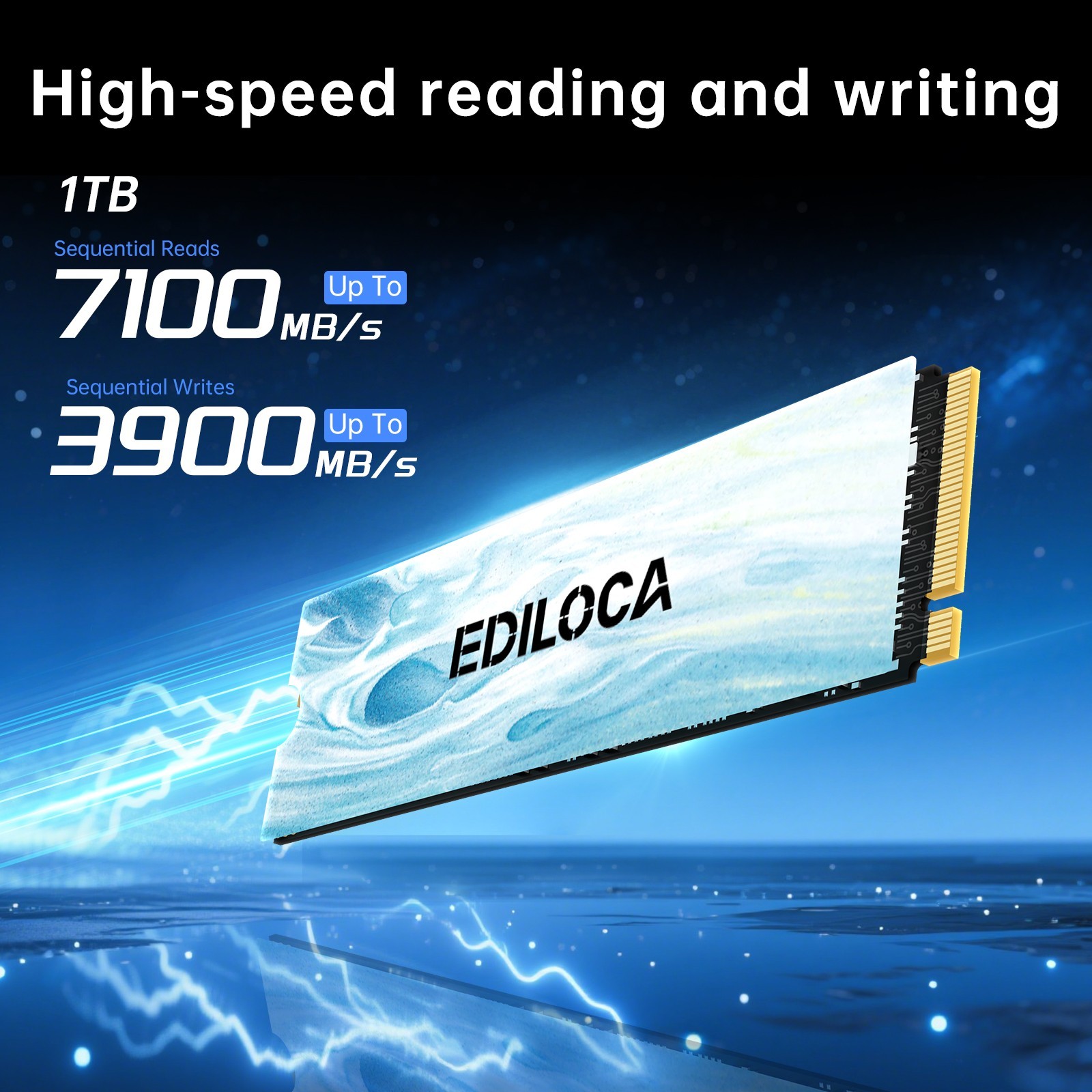 EDILOCA EN880E M.2 SSD NVMe SSD M2 2280 PCIe Gen 4x4 lot
