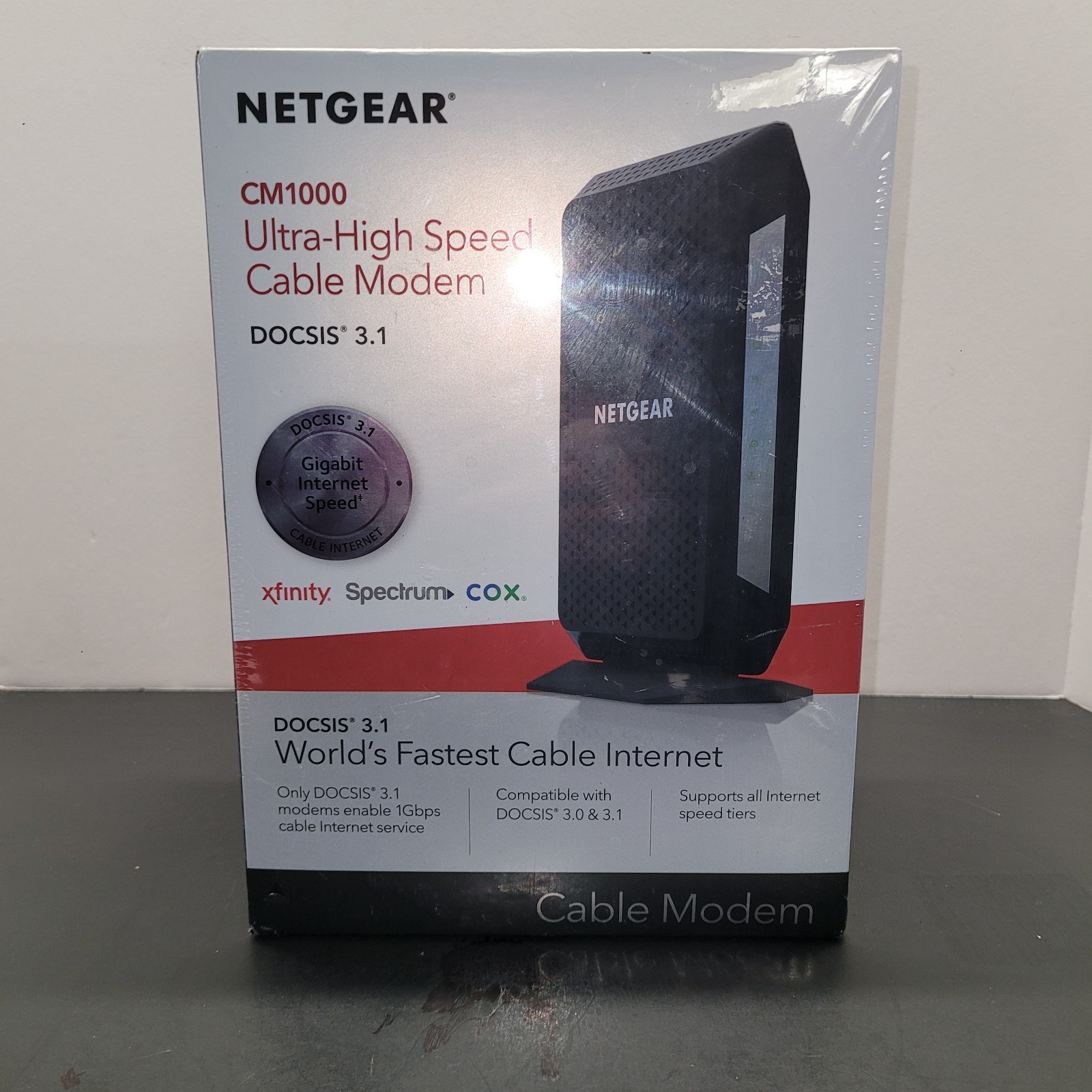 NETGEAR CM1000 DOCSIS 3.1 Cable Modem 1Gbps